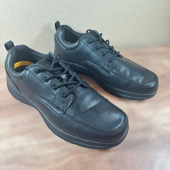 Perry Ellis Other - Perry Ellisc Men's Size 10 Work Shoes Portfolio Eldridge Black Lace Up Comfort